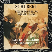 Astrée Auvidis : Badura-Skoda, Bonatta - Schubert Works for Four Hands